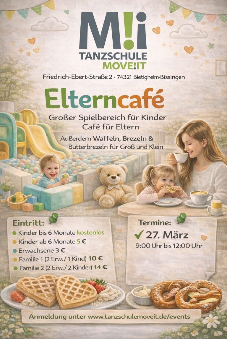 Events und Veranstaltungen deiner Tanzschule MOVE!iT in Ludwigsbrug, Bietigheim-Bissingen, Ingersheim und Gerlingen im Überblick