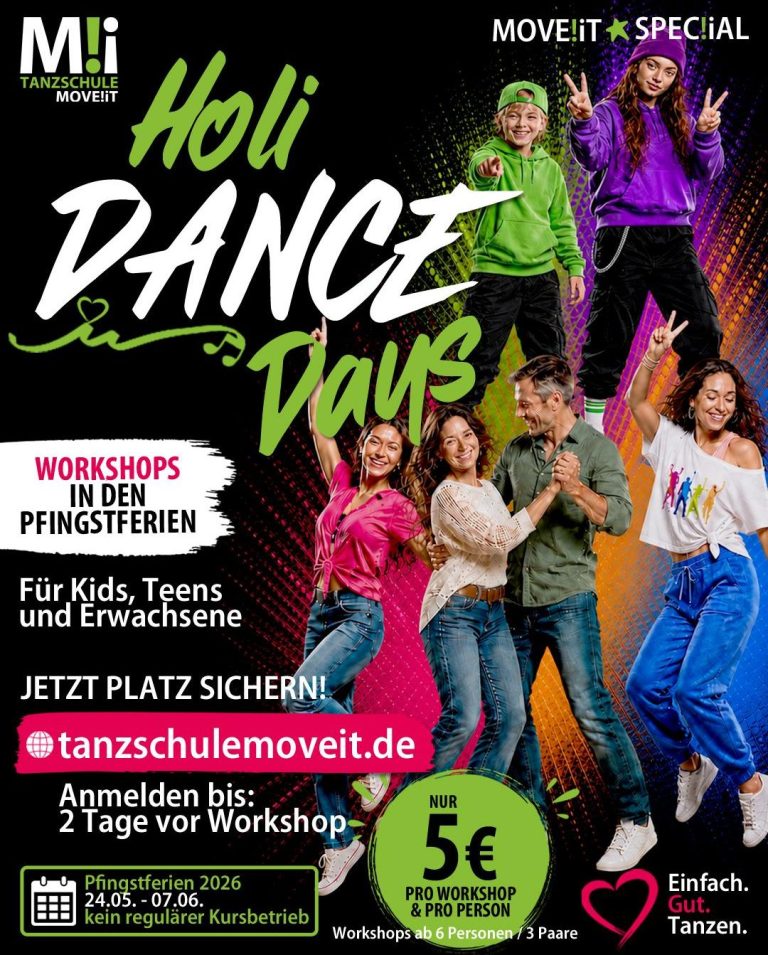 Ballettkurse in Bietigheim-Bissingen bei Deiner Tanzshcule MOVE!iT