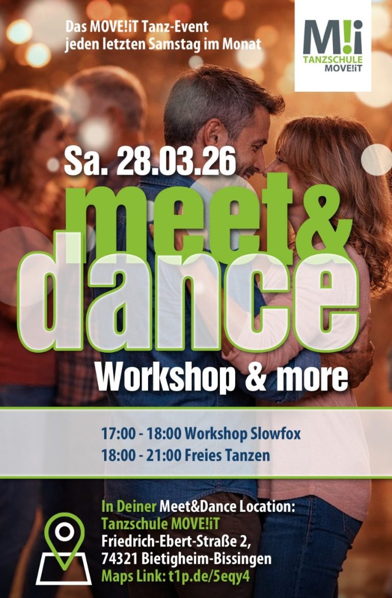 Events und Veranstaltungen deiner Tanzschule MOVE!iT in Ludwigsbrug, Bietigheim-Bissingen, Ingersheim und Gerlingen im Überblick