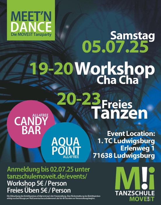 Meet & Dance mit Slowfox Workshop MOVE!iT in Ludwigsburg
