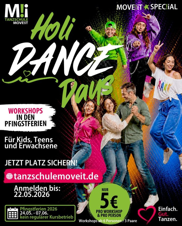Ballettkurse in Bietigheim-Bissingen bei Deiner Tanzshcule MOVE!iT